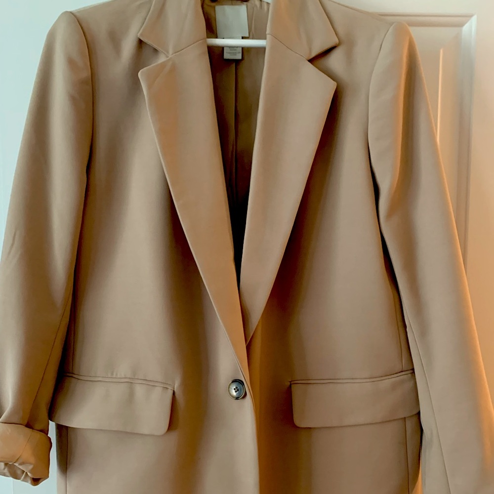 Long beige H&M jacket